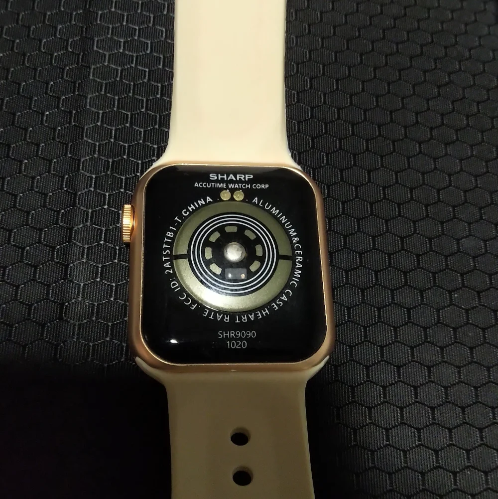 Sharp Accutime Watch Smartwatch with Rose Gold Band